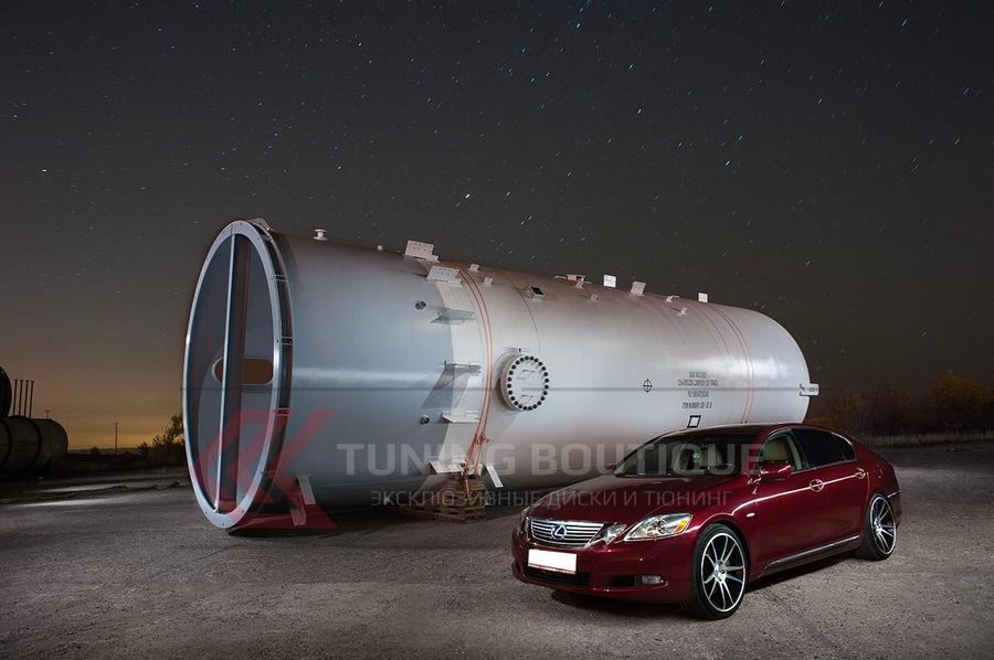 Lexus GS на 20" дисках Concavo CW12 фото 2
